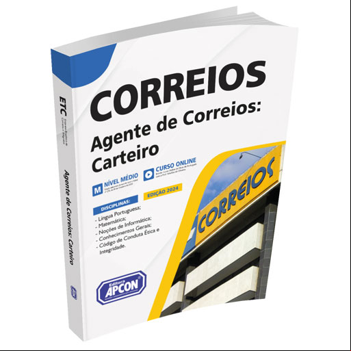Apostila Correios 2024 - Agente de Correios: Carteiro