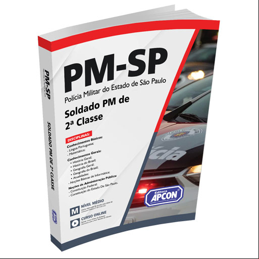 Apostila PM-SP 2022 - Soldado PM de 2ª Classe (Edital DP-3/321/22)