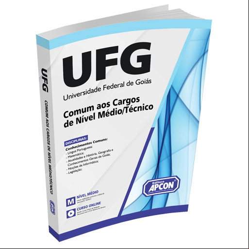 Apostila UFG 2023 - Comum aos cargos de nível médio/técnico